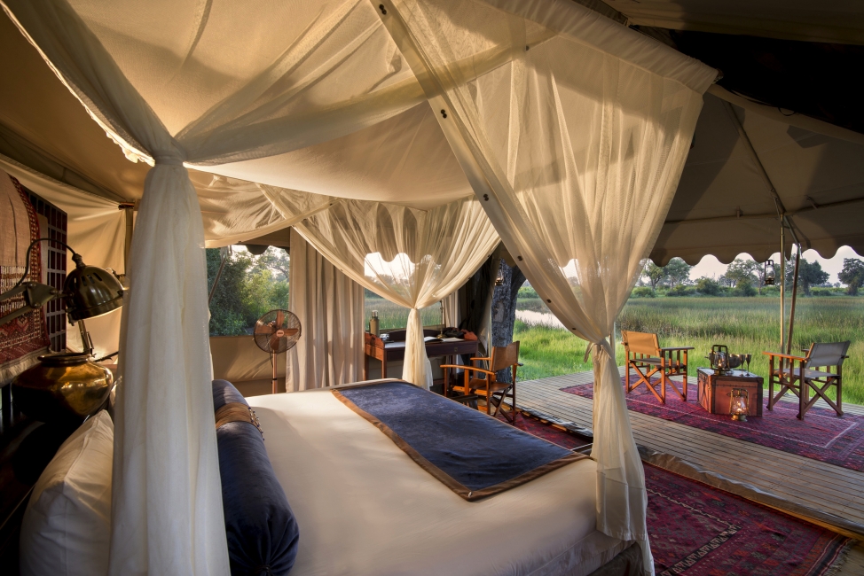Chambre avec lit au Duba Expedition Camp