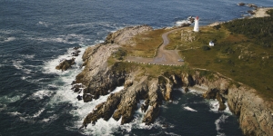 Phare de Louisbourg sur l'île du Cap-Breton