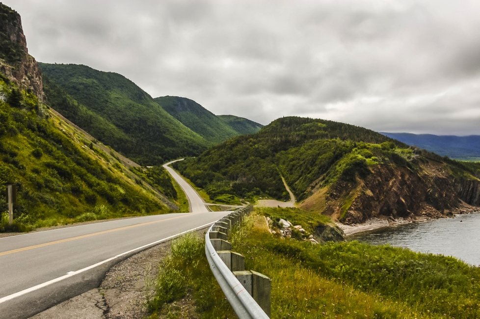 Route côtière sur l'île du Cap-Breton