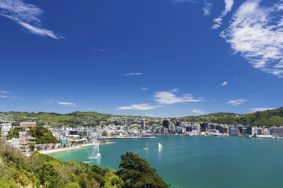 Vue du mont Victoria sur Wellington