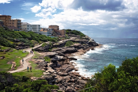 Sentier côtier à Sydney