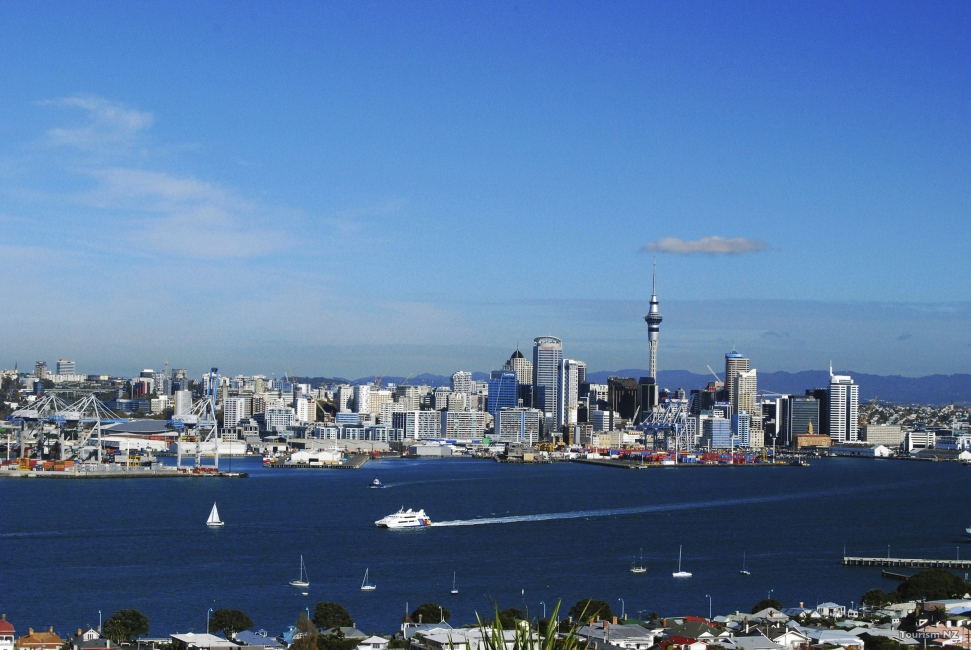Skyline d'Auckland