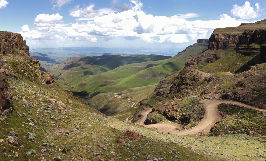 Le col Sani Pass au KwaZulu-Natal