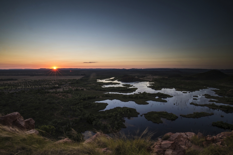 Vue depuis Elephant Rock près de Kununurra