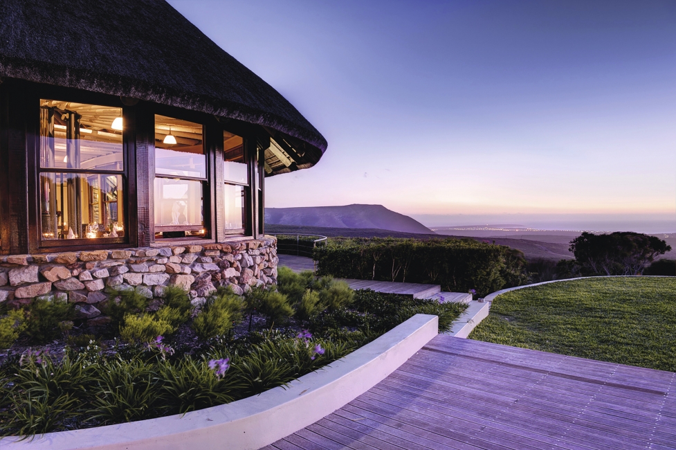 Vue extérieure de la Garden Lodge, Grootbos Private Nature Reserve