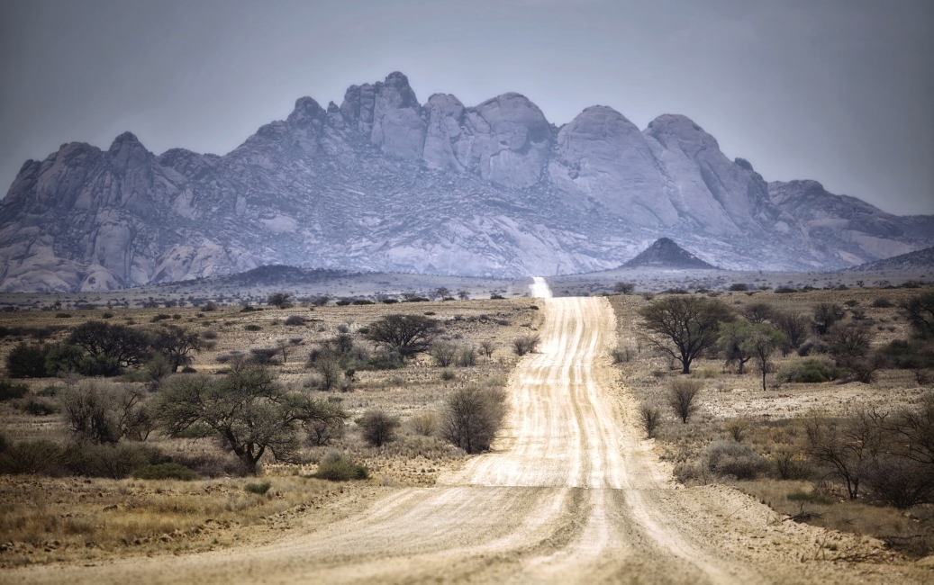 Route en Namibie