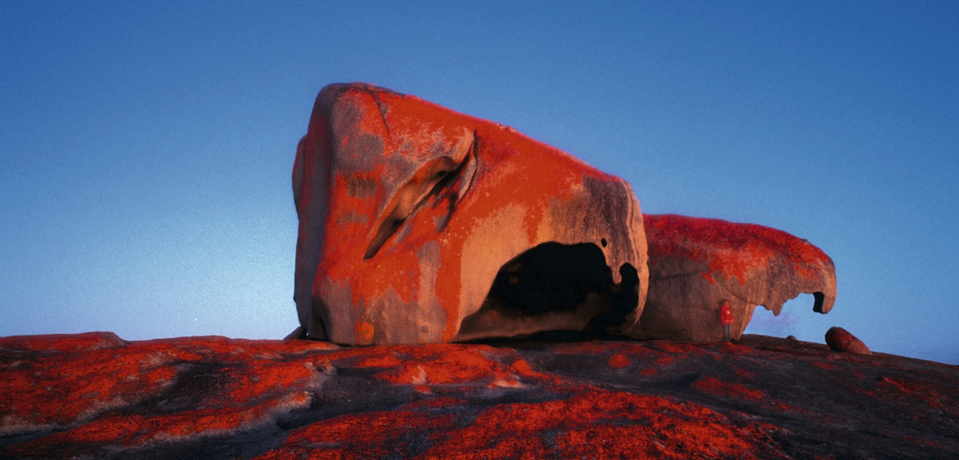 Roches rougeoyantes des Remarkable Rocks, Kangaroo Island