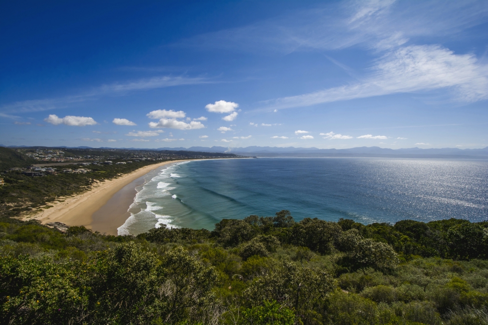 Plage de Robberg à Plettenberg Bay