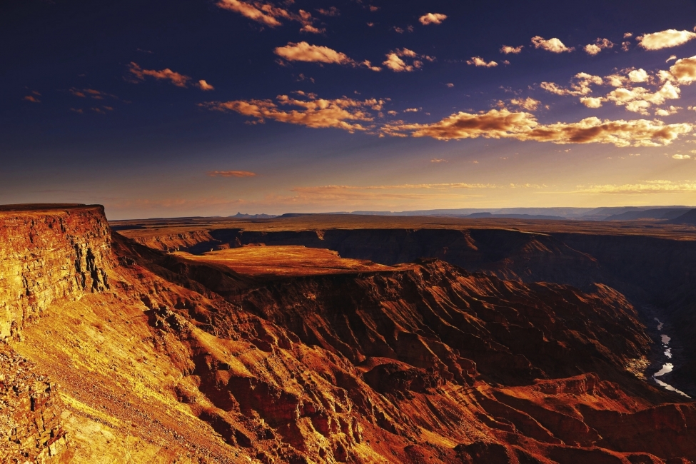 Fish River Canyon dans le sud de la Namibie