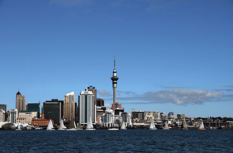 Skyline d'Auckland