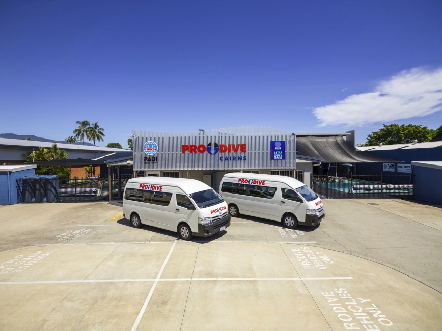 Centre de formation de Pro Dive à Cairns